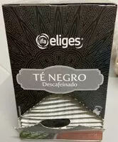 Mängden socker i Te negro descafeinado