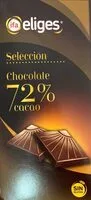 Mängden socker i Chocolate 72% cacao