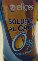 Mängden socker i Soluble al Cacao 0%