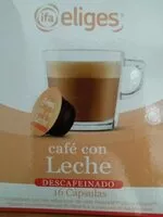 Mängden socker i Café con leche descafeinado dolce gusto