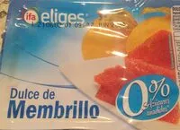 Mängden socker i Dulce de membrillo