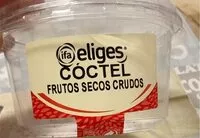 Mängden socker i Mezcla de frutos secos crudos