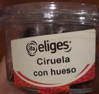 Mängden socker i Ciruelas pasas con hueso