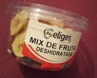 Mängden socker i Mix de frutas deshidratada