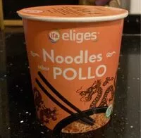 Mängden socker i Noodles sabor pollo
