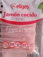 Mängden socker i Jamón cocido extra