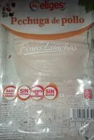 Mängden socker i Pechuga de pollo
