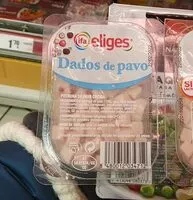 Mängden socker i Dados de pavo