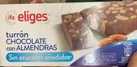 Mängden socker i Turron  chocolate con almendras