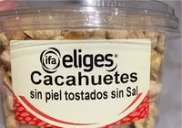 Mängden socker i Cacahuetes