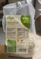 Mängden socker i Semillas de girasol ecológico