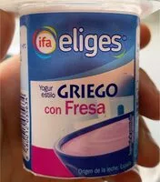 Mängden socker i Yogurt Griego con Fresa