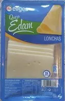 Mängden socker i Queso Edam Lonchas