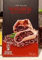 Mängden socker i Café molido natural descafeinado