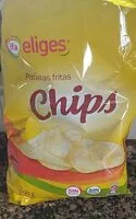 Mängden socker i Patatas fritas Chips