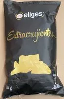 Mängden socker i Patatas fritas extracrujientes