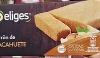 Mängden socker i Turrón de cacahuete