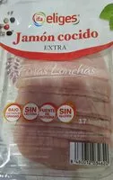 Mängden socker i Jamón cocido