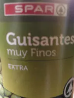 Mängden socker i Guisantes muy finos