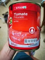 Mängden socker i Tomate triturado