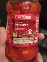 Mängden socker i Tiras de pimiento
