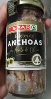 Mängden socker i Filete de anchoas en aceite de oliva