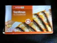 Mängden socker i Sardinas en Escabeche