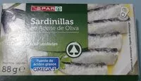 Mängden socker i Sardinillas en aceite de oliva
