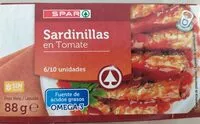 Mängden socker i Sardinillas en tomate