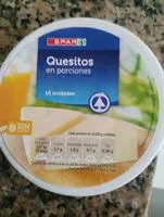Mängden socker i Quesitos en porciones