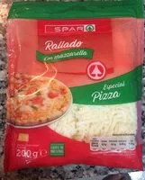 Mängden socker i Rallado con Mozzarella pizza