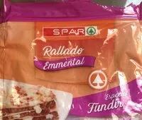 Mängden socker i Queso rallado emmental