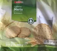 Mängden socker i Galletas