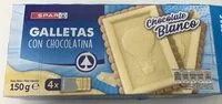 Mängden socker i Galletas con chocolate blanco