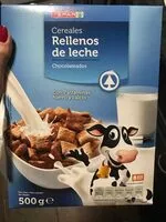 Mängden socker i Cereales rellenos de leche