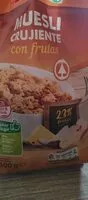 Mängden socker i Muesli crujentes con frutas