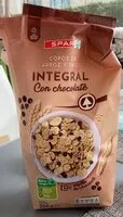 Mängden socker i Copos de arroz y teigo integral con chocolate