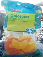 Mängden socker i Golosinas dulces