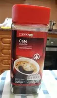 Mängden socker i Café soluble descafeinado