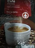 Mängden socker i Café molido descafeinado