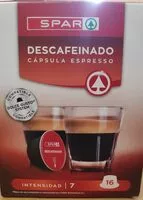 Mängden socker i Cápsula Espresso Descafeinado