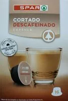 Mängden socker i Cortado descafeinado capsulad
