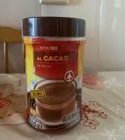 Mängden socker i Cacao en polvo