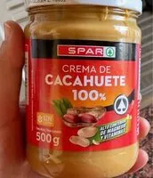 Mängden socker i Crema de cacahuete 100%