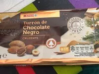 Mängden socker i Turrón de chocolate negro crujiente
