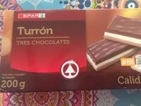 Mängden socker i Turrón tres chocolates