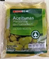 Mängden socker i Aceitunas verdes manzanilla deshuesadas