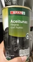 Mängden socker i Aceitunas Negras con hueso