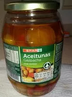 Mängden socker i Aceitunas gazpacha con hueso