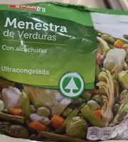 Mängden socker i Menestra de Verduras con alcachofas
